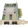 DELL Intel X520-DA2 FC Dual-Port 10GbE PCIe x8 Netzwerkkarte 0VFVGR 0XYT17 LP
