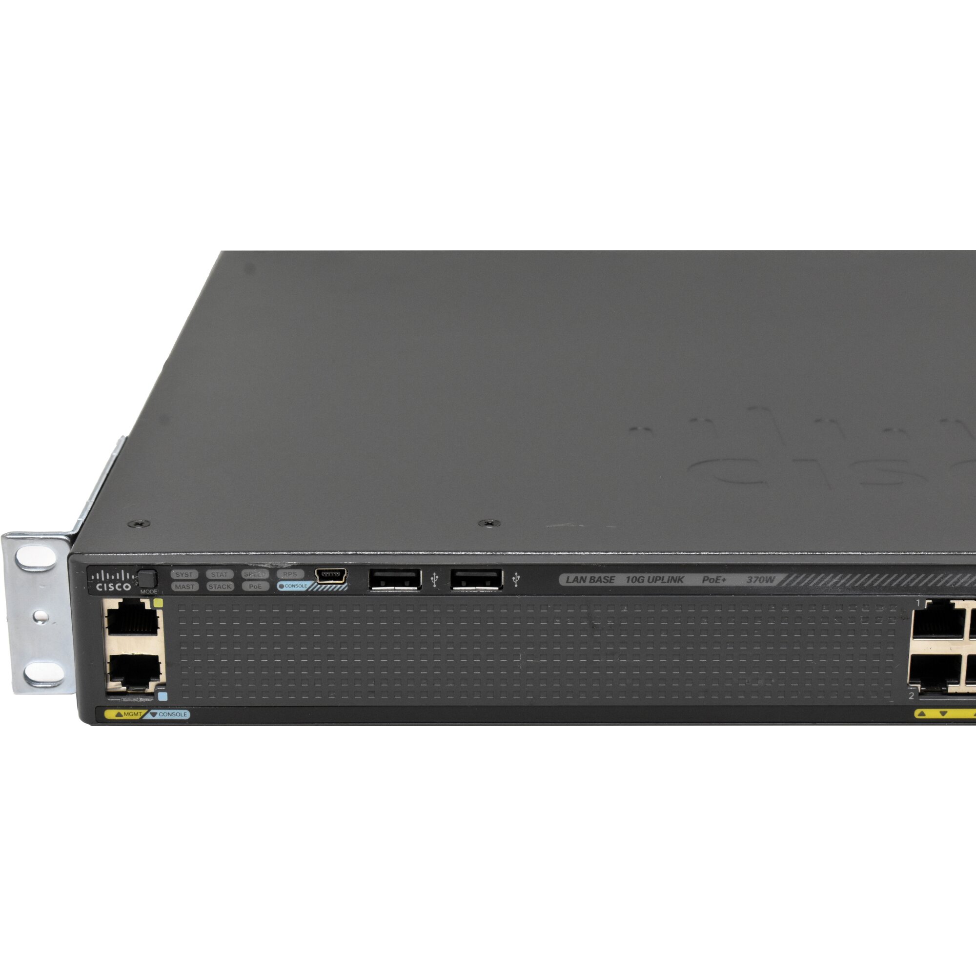 Cisco WS-C2960X-24PD-L 24-Port PoE+ RJ-45 GE Switch 2x 10G SFP+ Rack ...
