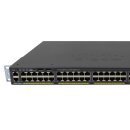 Cisco WS-C2960X-48FPS-L 48-Port PoE+ RJ-45 GE Switch 4x SFP +C2960X-STACK +Rack Ears
