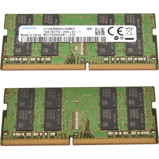 Samsung 16GB 2Rx8 PC4-2666V M471A2K43CB1-CTD SO-DIMM