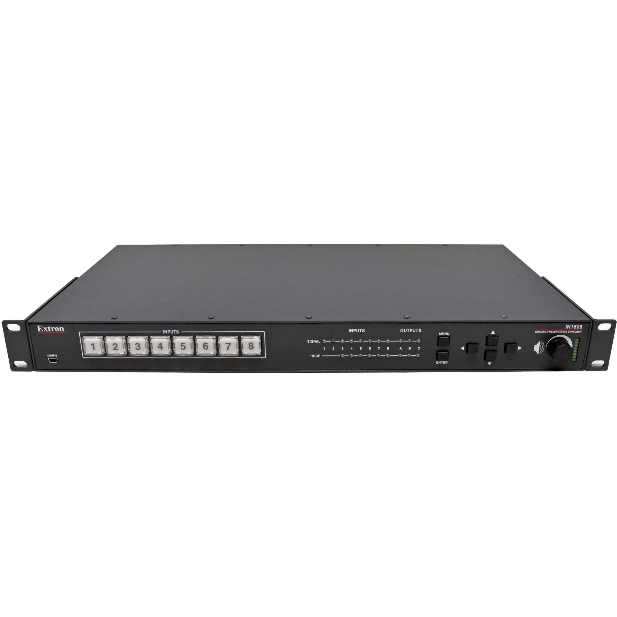 Extron IN1608 8-Input HDCP-Compliant Scaling Presentation Switcher with ...