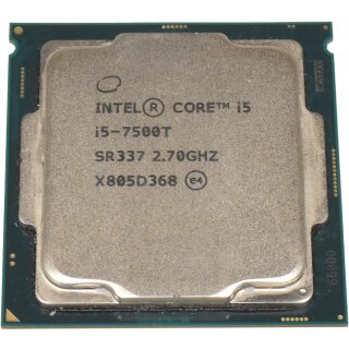 Intel Core Processor i5-7500T 6MB Cache 2.70GHz Quad-Core FC LGA1151 SR337