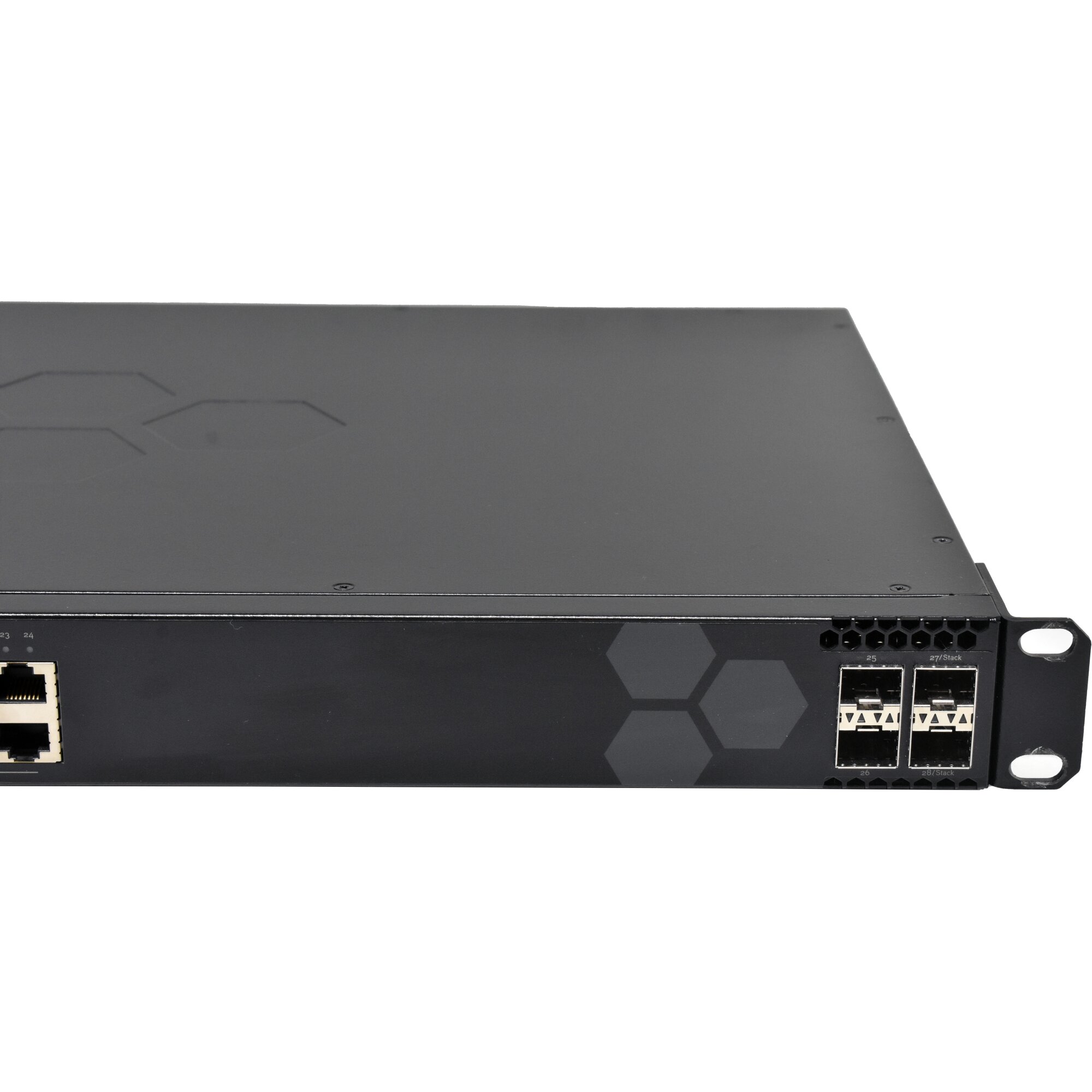 Sfp Fuel Rack Aerohive AH-SR2024P 24-Port PoE+ RJ-45 GE Switch 4x 1G SFP +Rack Ears ...