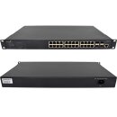 Aerohive AH-SR2324P 24-Port PoE+ RJ-45 GE Switch 4x 10G SFP+ Rack Ears