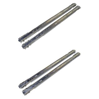 King Slide 550mm x 25mm x 7mm Rack Mount Intérieur Rails Kit Serveur Ensemble de