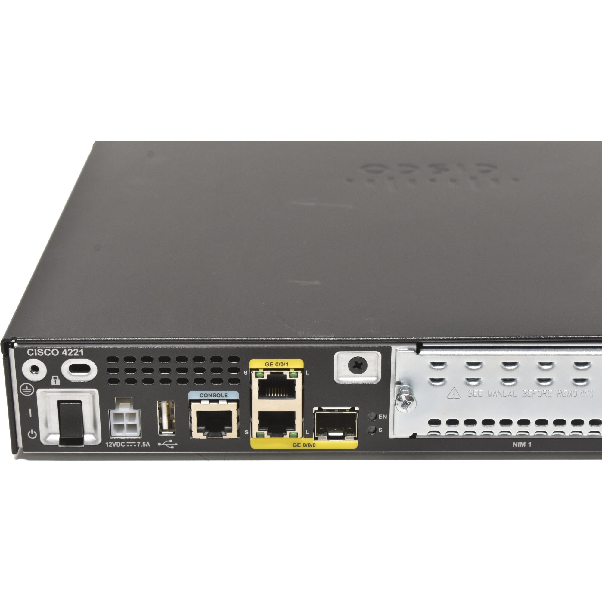 Cisco 4200 Series ISR4221/K9 GE Integrated Services Router no AC ...