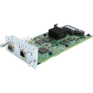 Cisco NIM-1GE-CU-SFP 73-16606-07 2-Port GE WAN Network Interface Module for 4000 Series