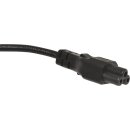 Netzkabel 1,7m Schuko Typ J - C5 Mickey-Mouse schwarz