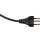 Netzkabel 1,7m Schuko Typ J - C5 Mickey-Mouse schwarz