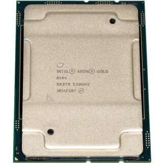 Intel Xeon Gold Processor 6144 8-Core 3.50 GHz 24.75 MB Cache SR3TR FCLGA3647