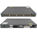 Cisco Catalyst WS-C2960S-48LPS-L 48-Port RJ-45 PoE GE Switch 4x SFP +Stack Module +Rack Ears