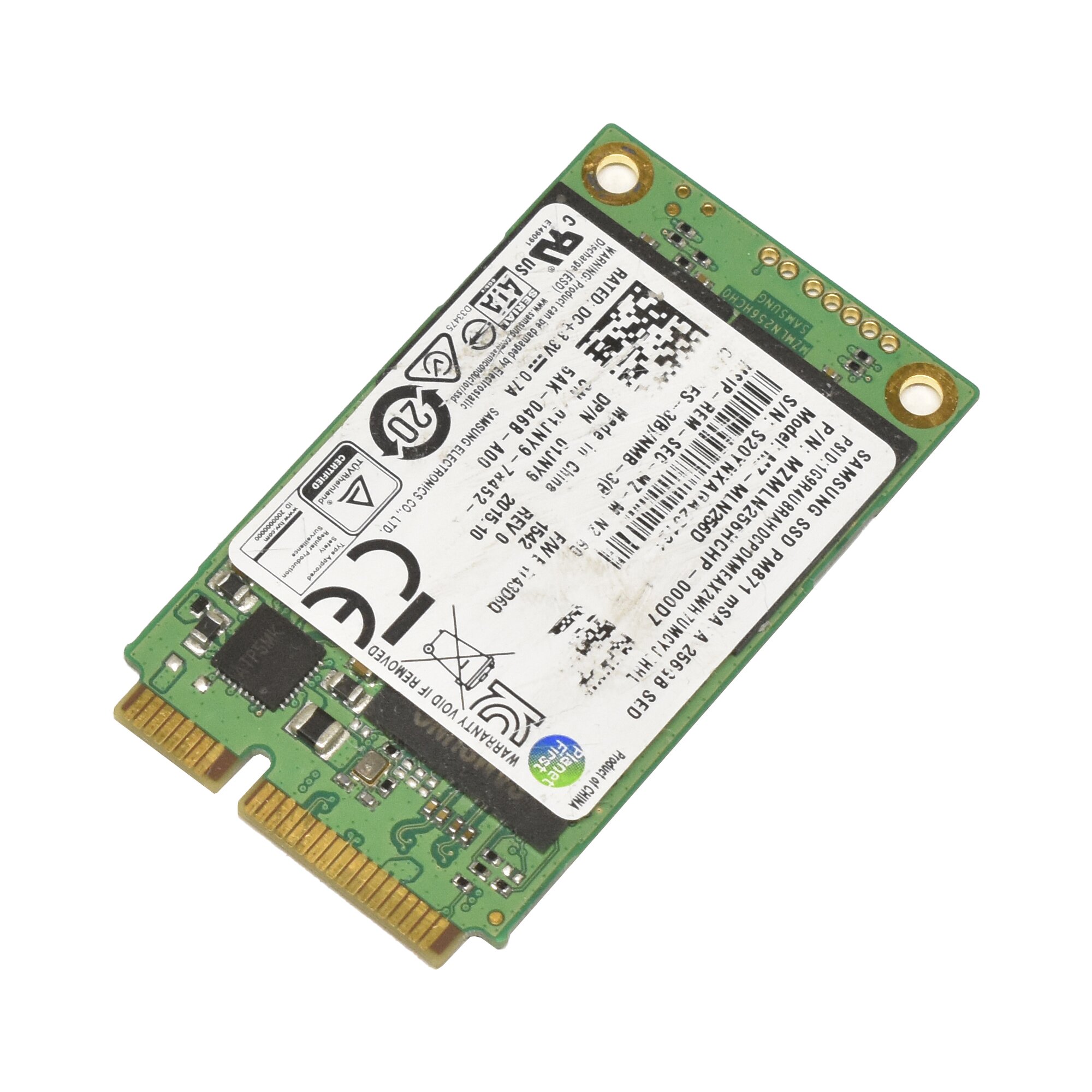 Hard Drive Samsung Ssd Pm871a Samsung MZ-MLN256D SSD