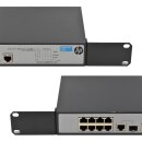 HP 1910-8-PoE+ JG537A 8-Port RJ-45 100 Mbps PoE+ Switch 2x 1G RJ-45 2x 1G SFP +Rack Ears