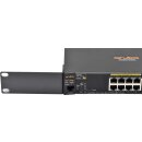 HP Aruba 2530-8G J9774A 8-Port RJ-45 PoE+ GE Switch 2x 1G RJ-45 2x 1G SFP no PSU +Rack Ears