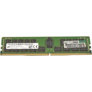 HP Micron 32GB 2Rx4 PC4-2933Y-R Server RAM ECC DDR4 MTA36ASF4G72PZ-2G9J3 P03052-091