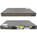 Cisco WS-C2960X-48FPD-L 48-Port PoE+ RJ-45 GE Switch 2x SFP+ 10G + Stack Module +Rack Ears
