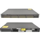 Cisco WS-C2960X-48LPD-L 48-Port PoE+ RJ-45 GE Switch 2x SFP+ 10G +Rack Ears