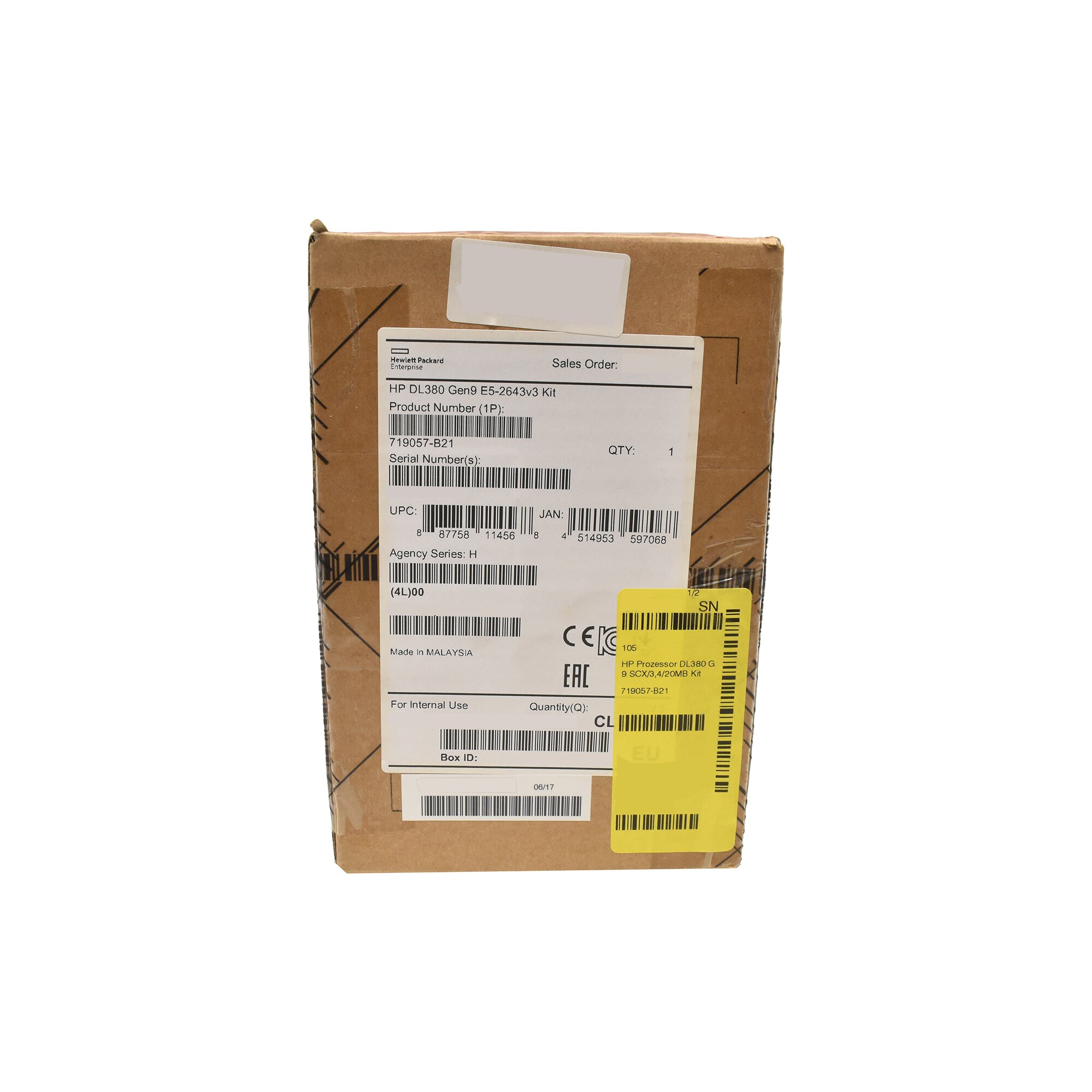 HP (817955-L21) PROLIANT DL380 G9 - Intel Xeon E5-2697AV4 CPU1 Kit EUR 78,00 - FR