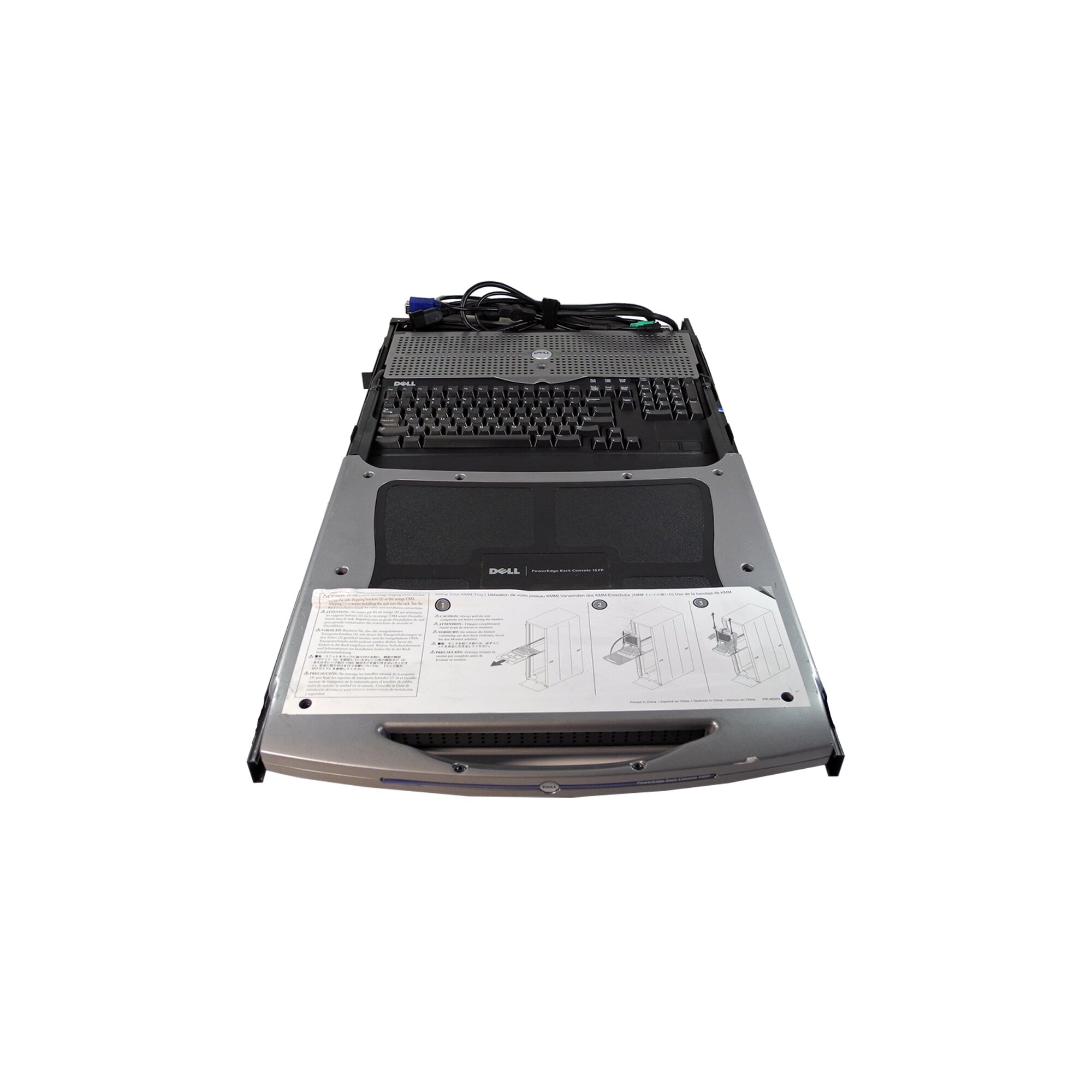 Dell PowerEdge Rack Console 15FP KVM 0G6325 15