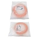 Dätwyler 8m 65377200DY Copper Patch Cord RJ-45 Cat.6A IEC orange NEW NEU
