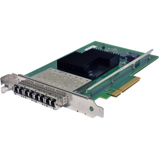 Lenovo Intel X710-DA4 FH EX710DA4FHG1P5 Quad-Port 10G NIC +Mini GBICs FH