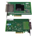 Lenovo Intel X710-DA4 FH EX710DA4FHG1P5 Quad-Port 10G NIC +Mini GBICs FH
