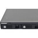 QNAP TS-421U 4-Bay NAS Server Marvell 2.0 GHz 1GB DDR3 RAM no HDDs