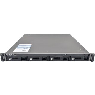 QNAP TS-451U 4-Bay NAS Server Celeron 2.41GHz 1GB DDR3 RAM no HDDs Rack Ears