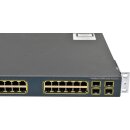 Cisco Catalyst WS-C3560G-24PS-S 24-Port PoE Gigabit Ethernet Switch 4x SFP Rack Ears