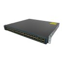 Cisco Catalyst WS-C3560G-48PS-S 48-Port PoE Gigabit Ethernet Switch 4x SFP Rack Ears