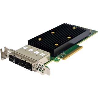 Lenovo ThinkSystem 430-16e Quad-Port 12Gb/s SFP SAS/SATA PCIe HBA 01KN503 LP