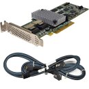 LSI MR SAS 9260-8i  6Gb/s PCIe x8 RAID Controller L3-25121-85C  inkl. Kabel LP