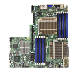 Supermicro Mainboard X8DTU-F 2x SNK-P0037P 2x LGA 1366 Socket