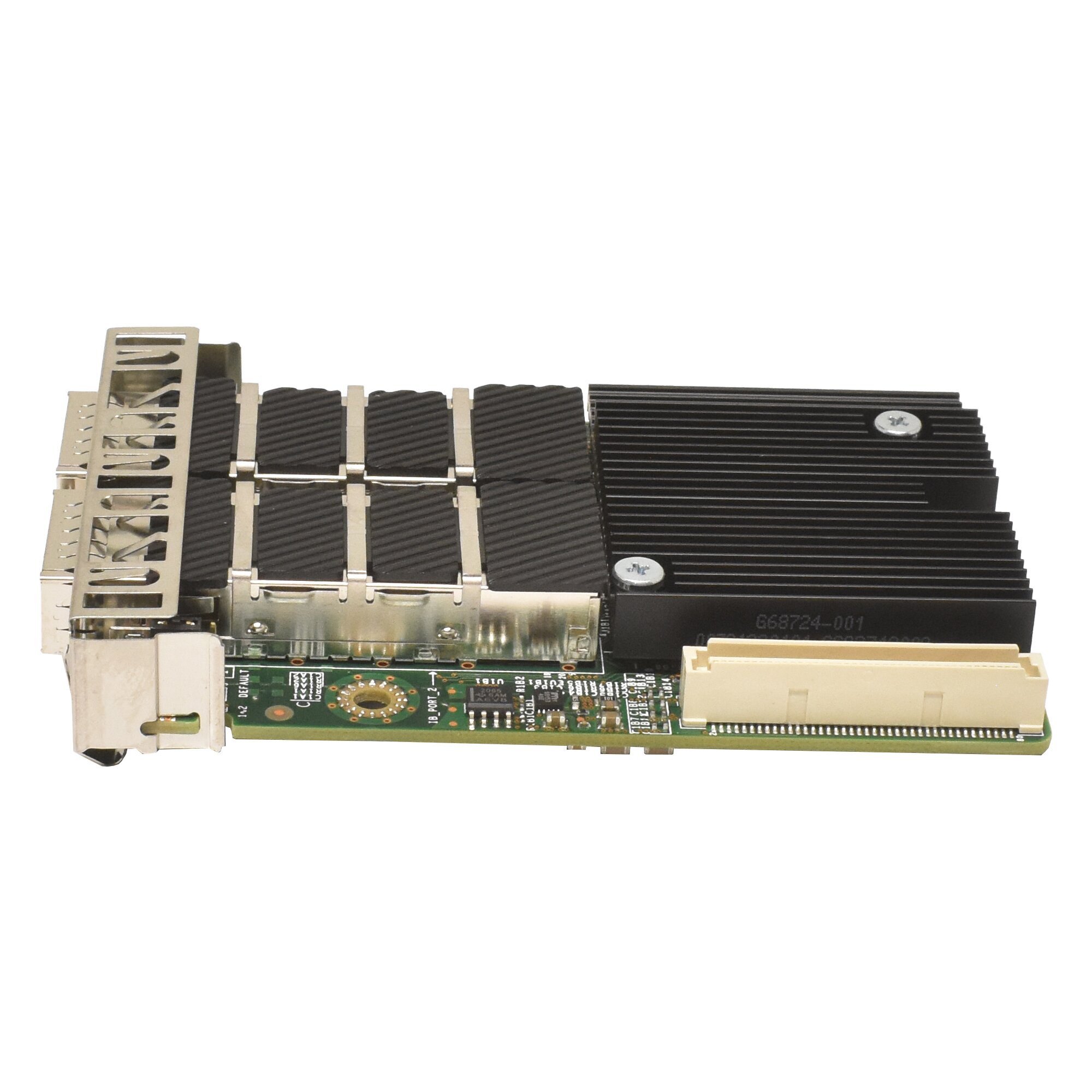 Intel Cpu Riser Card Intel G52882-352 Dual-Port QSFP Network Riser Card PBA - Piospartslap