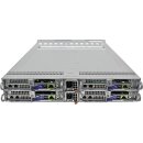 Supermicro CSE-217B Server 4xNode X11-DPT-B 8xSilver 4216 512GB PC4 4x480 GB SSD 24x2,5 Rail Kit