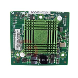 SUPERMICRO AOC-IBH-XQD Dual Port 40Gb InfiniBand / 10GbE Server Adapter