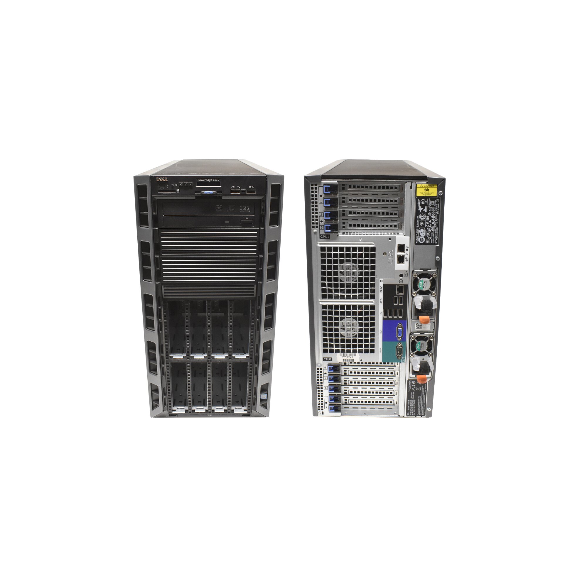 dell poweredge t330 t430 t630 r230 r330 r430 r530 r630... Dell PowerEdge T630 Tower XEON E5-2620 v4 8C 2.10GHz 64GB PC4 PERC H730 ...
