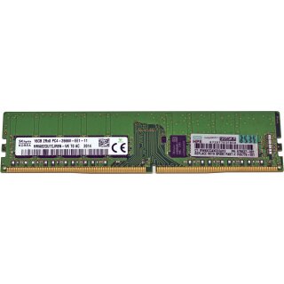 HP SKhynix 16GB 2Rx8 PC4-2666V DDR4 RAM 879527-091 HMA82GU7CJR8N-VK