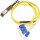 Delta QSFP-100GB4FDRB 1.8m 100G PSM4 QSFP+ auf 4x 25G duplex LC Cable