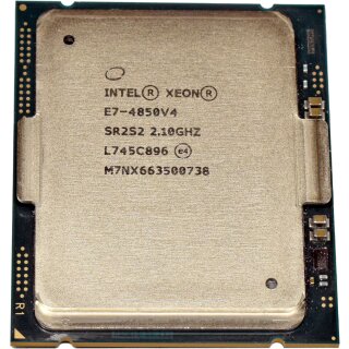 Intel Xeon Processor E7-4850 V4 16-Core 2.10GHz 40MB Smart Cache FCLGA2011 SR2S2