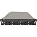 QNAP TS-809U 8-Bay NAS Server C2D 2.8GHz 2GB DDR2 RAM no HDDs Rack Ears