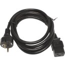 InLine 2m IEC320 / C19 16A 16658F 3G1.5mm schwarz Netzkabel NEU