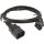 InLine 1.8m C14-C13 16632 Netzkabel schwarz / black NEU