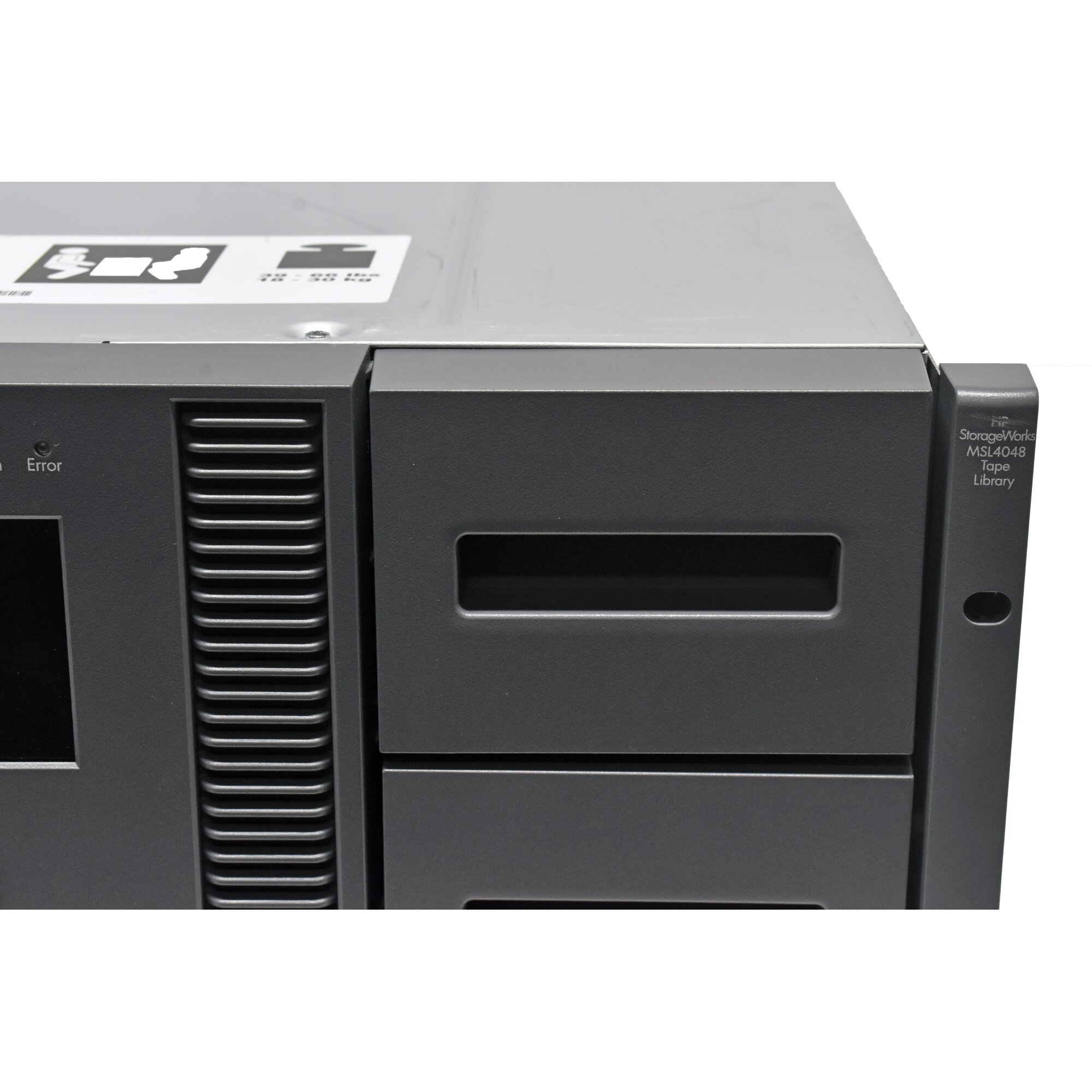 HP StorageWorks MSL4048 BL543A Tape Library 2x LTO5 +Controller Card ...