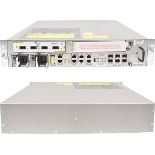 Cisco ASR-9001-S 68-4993-03 Aggregation Services Router 1x A9K-MPA-4X10GE 2x PSU Rack Ears