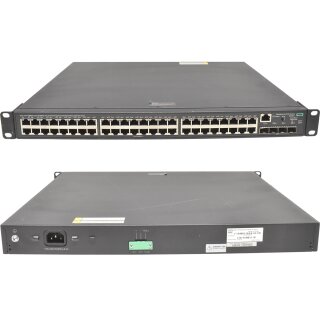 HP FlexNetwork 5130 JG937A 48-Port RJ-45 PoE+ GE Switch 4x SFP+ 10GB Rack Ears