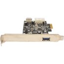 Fujitsu S26361-D3305-A10-1 USB 3.0 PCIe x1 Adapter Card...