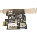 Fujitsu S26361-D3305-A10-1 USB 3.0 PCIe x1 Adapter Card Sunrich U-720 für Primergy TX150