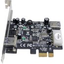 Sunrich U-720 2-Port USB 3.0 PCIe x1 Adapter Card for...