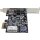 Sunrich U-720 2-Port USB 3.0 PCIe x1 Adapter Card for Fujitsu Primergy TX150 FP